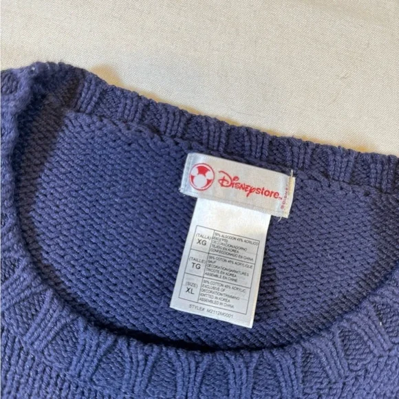 Vintage Disney Pluto Navy Sweater - Picture 4 of 8